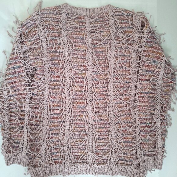 Tribal Multicolour Tassles Sweater - Picture 8 of 10